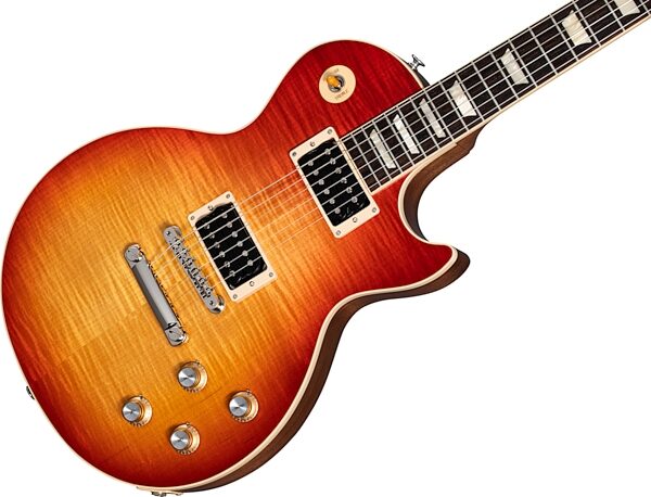 open zoom image for Gibson Les Paul Standard '60s Faded Electric Guitar (with Case), Action Position Back