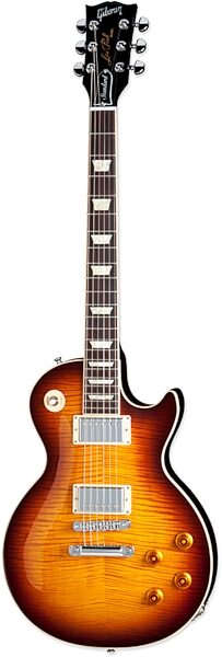 open zoom image for Gibson 2013 Les Paul Premium AAAA Top Electric Guitar (with Case), Desert Burst