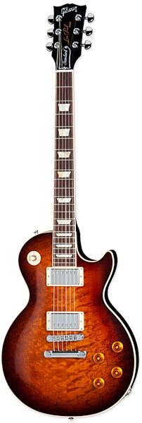 open zoom image for Gibson 2013 Les Paul Standard Birdseye Electric Guitar (with Case), Desert Burst