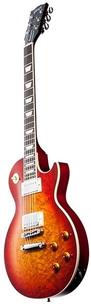 open zoom image for Gibson 2013 Les Paul Standard Birdseye Electric Guitar (with Case), Heritage Cherry Sunburst