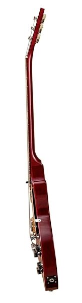 open zoom image for Gibson 2014 Les Paul Studio Electric Guitar (with Gig Bag), Brilliant Red Burst - Side