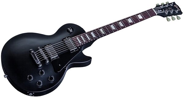 open zoom image for Gibson 2016 Les Paul Studio Faded T Electric Guitar (with Gig Bag), Satin Ebony 5