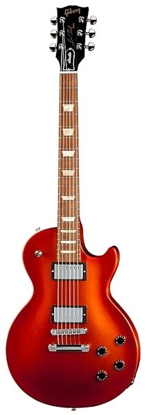 open zoom image for Gibson Nitrous Les Paul Studio Electric Guitar (with Case), Orange Glow