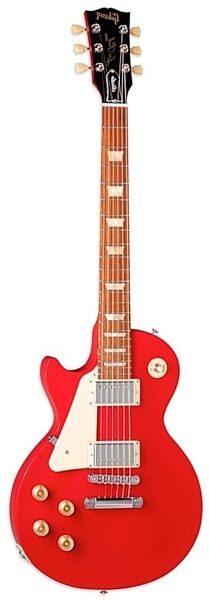open zoom image for Gibson Les Paul Studio Left-Handed Electric Guitar, with Case, Radiant Red with Chrome Hardware