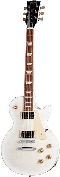 open zoom image for Gibson Les Paul Signature T Min-ETune Electric Guitar (with Case), Alpine White