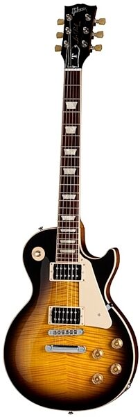 open zoom image for Gibson Les Paul Signature T Min-ETune Electric Guitar (with Case), Vintage Sunburst