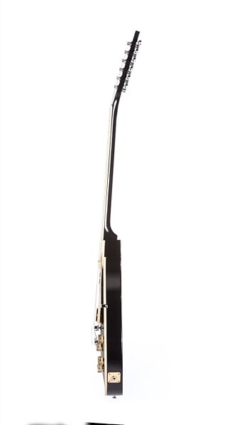 open zoom image for Gibson HR Les Paul Traditional 12-String Electric Guitar (with Case), Ebony Side