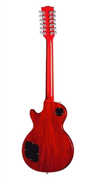 open zoom image for Gibson HR Les Paul Traditional 12-String Electric Guitar (with Case), Heritage Cherry Sunburst Back