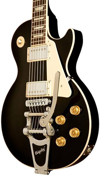 open zoom image for Gibson Les Paul Traditional Electric Guitar with Bigsby Tremolo and Case, Closeup