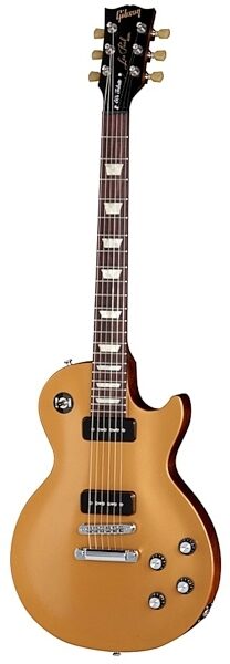 open zoom image for Gibson Les Paul '50s Tribute Min-ETune Electric Guitar (with Gig Bag), Gold Top