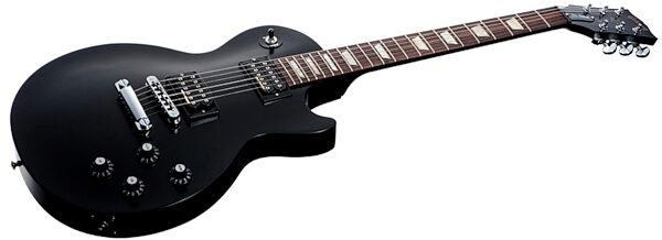 open zoom image for Gibson Les Paul '70s Tribute Electric Guitar (with Gig Bag), Ebony Closeup