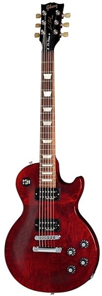 open zoom image for Gibson Les Paul '70s Tribute Min-ETune Electric Guitar (with Gig Bag), Wine Red