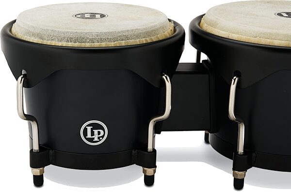 open zoom image for Latin Percussion Discovery Bongos (with Gig Bag), Onyx, Action Position Back