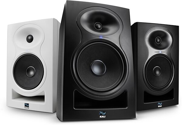 open zoom image for Kali Audio LP-6 V2 Powered Studio Monitor, Single Speaker, White, Action Position Back