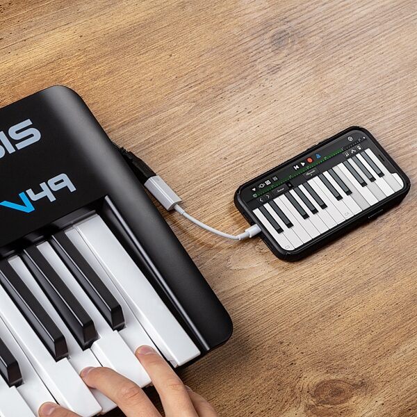 open zoom image for Alesis V49 MKII USB MIDI Controller Keyboard, 49-Key, Main-