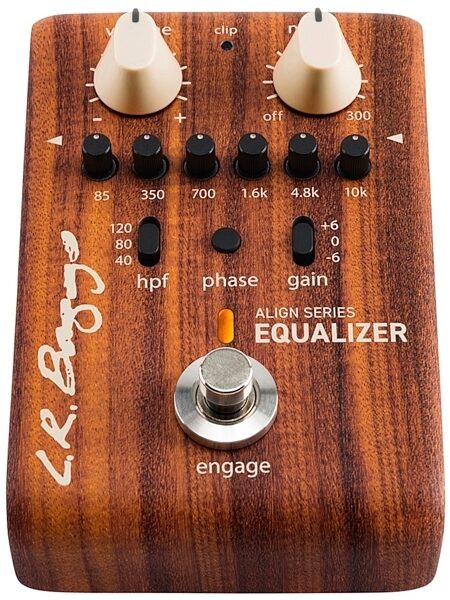 open zoom image for LR Baggs Align Equalizer Preamp EQ Pedal, New, ve