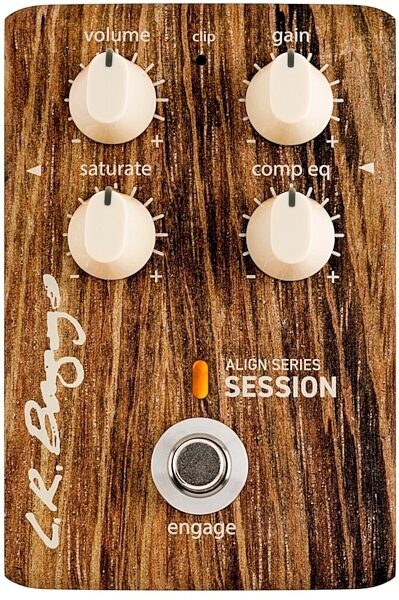 open zoom image for LR Baggs Align Session Saturation Compressor Pedal, New, Main