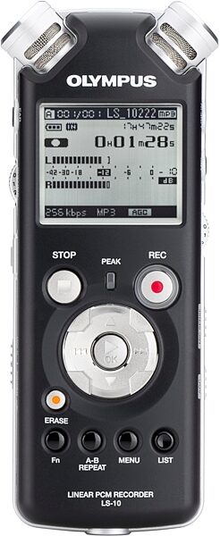 open zoom image for Olympus LS-10 Linear PCM Portable Stereo Handheld Recorder, Main