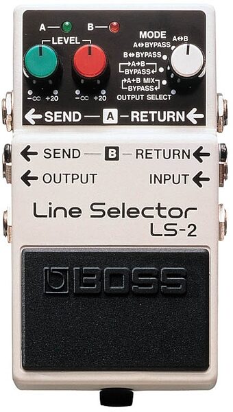 open zoom image for Boss LS-2 Line Selector and Power Supply Pedal, New, Main