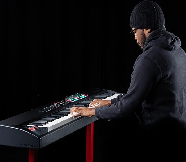 open zoom image for M-Audio Hammer 88 Pro USB MIDI Keyboard Controller, New, Action Position Back