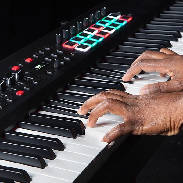 open zoom image for M-Audio Hammer 88 Pro USB MIDI Keyboard Controller, New, Action Position Back
