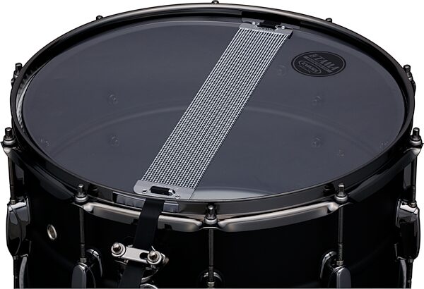 open zoom image for Tama SLP Limited Edition Big Black Steel Snare Drum, 8x14", Action Position Back