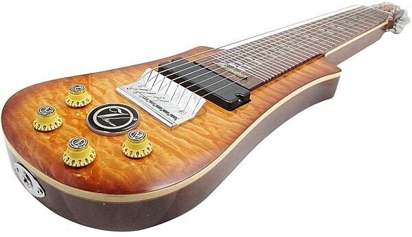open zoom image for Vorson LT-230-8 Active Lap Steel Guitar, 8-String (with Gig Bag), Transparent Vintage Sunburst