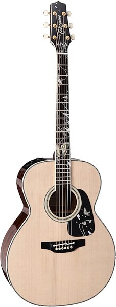 open zoom image for Takamine 2018 Limited Edition Gifu Cho Acoustic-Electric Guitar (with Case), Action Position Back