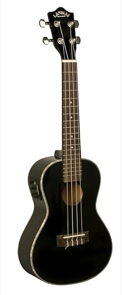 open zoom image for Lanikai LU-21CEK Concert Acoustic-Electric Ukulele, Black