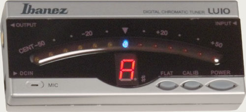 open zoom image for Ibanez LU10 Chromatic Tuner, Main