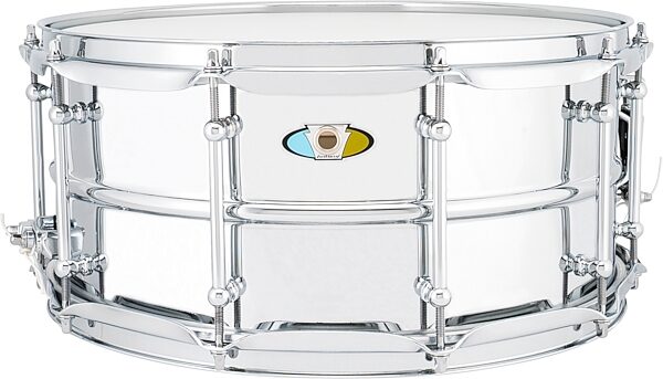 open zoom image for Ludwig Supralite Steel Snare Drum, 6.5x14", Action Position Back