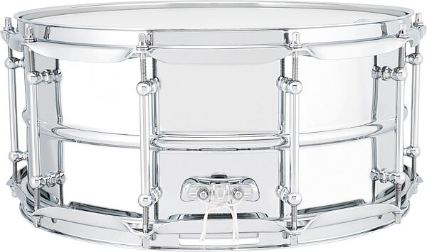 open zoom image for Ludwig Supralite Steel Snare Drum, 6.5x14", Action Position Back