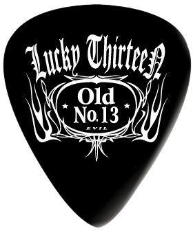 open zoom image for Dunlop Lucky 13 Picks (6-Pack), Old 13
