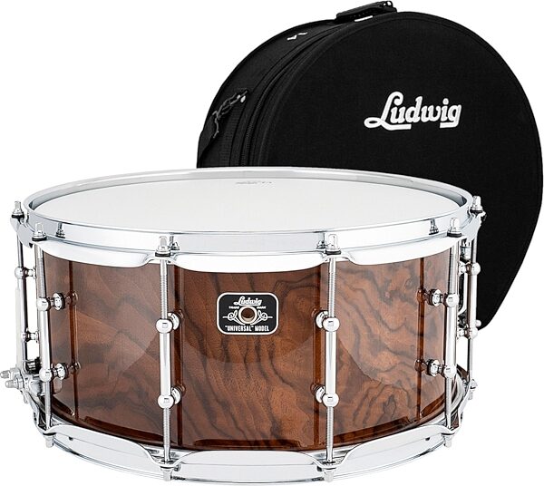 open zoom image for Ludwig Universal Wood Snare Drum, pack