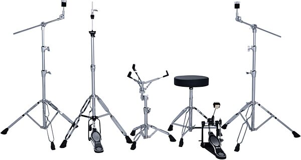 open zoom image for Ludwig LE622 Evolution Complete Drum Set, 6-Piece, Carmel Sparkle, with Hardware + Paiste 101 Cymbals, Action Position Back