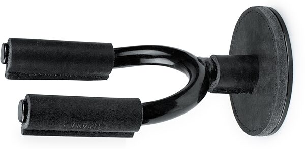 open zoom image for Levy's Forged Steel Guitar Hanger, Black, Action Position Front