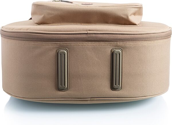open zoom image for Levy's 200-Series Deluxe Dreadnought Acoustic Guitar Gig Bag, Tan, Detail Side