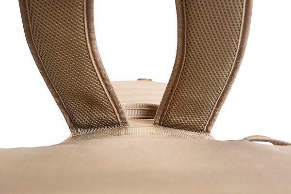 open zoom image for Levy's 200-Series Deluxe Dreadnought Acoustic Guitar Gig Bag, Tan, Detail Side