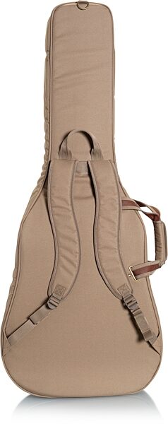 open zoom image for Levy's 200-Series Deluxe Dreadnought Acoustic Guitar Gig Bag, Tan, Detail Side