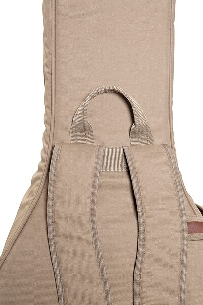 open zoom image for Levy's 200-Series Deluxe Dreadnought Acoustic Guitar Gig Bag, Tan, Detail Side