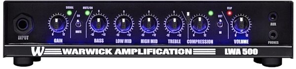 open zoom image for Warwick LWA500 Bass Amplifier Head (500 Watts), Main
