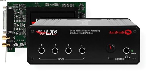 open zoom image for Aardvark Direct Pro LX6 PCI Audio Interface with Cubase LE (Windows), Main