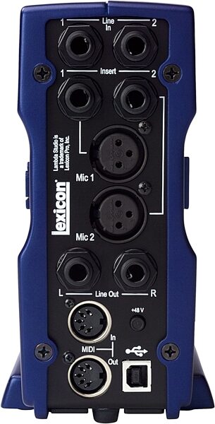 open zoom image for Lexicon Lambda USB Audio and MIDI Interface, Rear