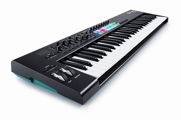 open zoom image for Novation Launchkey 61 MK2 USB MIDI Keyboard Controller, 61-Key, Angle