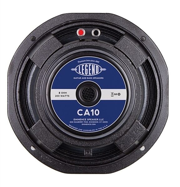 open zoom image for Eminence Legend CA10 Bass Speaker (400 Watts, 10"), 8 Ohms, Open Box (Very Good), Main