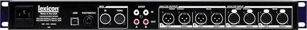 open zoom image for Lexicon MX400XL 4-Channel Effects Processor with USB and XLR, Rear