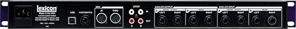open zoom image for Lexicon MX400 Dual Stereo/Surround Reverb Processor, Rear