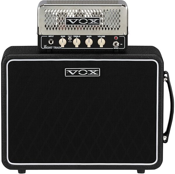 open zoom image for Vox NT2HSET Lil Night Train Set Guitar Amplifier Half Stack, Front