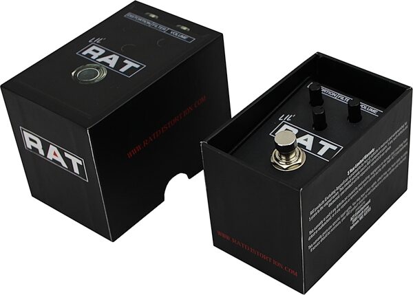 open zoom image for Pro Co Lil' RAT Distortion Pedal, New, Action Position Back