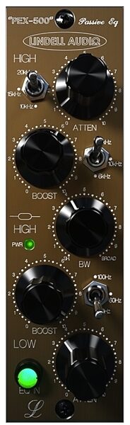 open zoom image for Lindell Audio PEX-500 Pultec-Style Passive Equalizer, New, Front